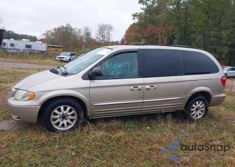 2003 Chrysler Town & Country Lxi из США, поврежденный, VIN 2C8GP54L93R372831